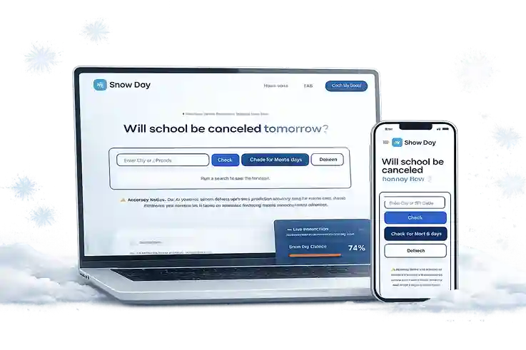 Snow Day Calculator USA