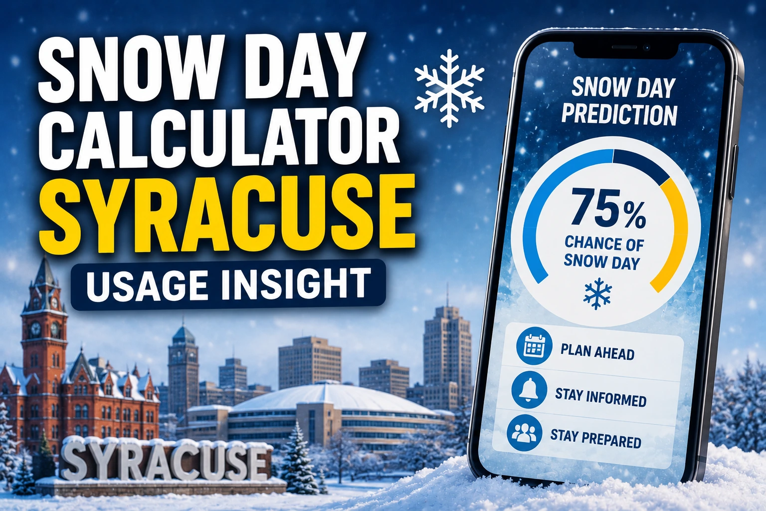 Snow Day Calculator Syracuse Usage Insight