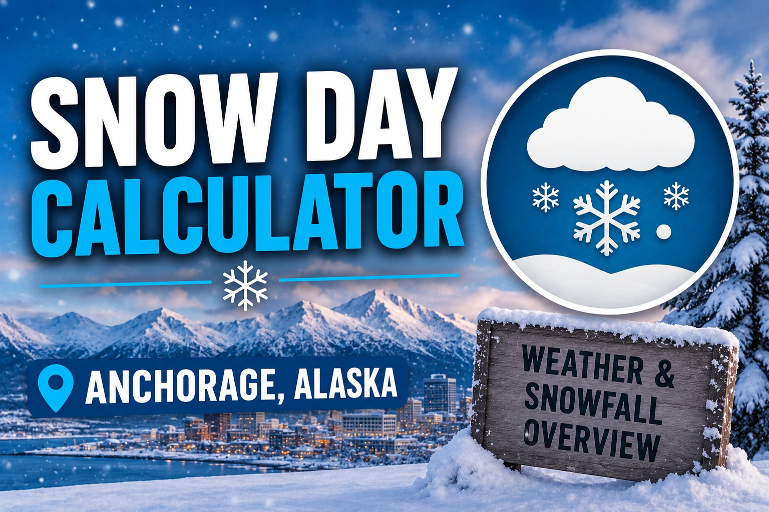 Snow Day Calculator Anchorage, Alaska