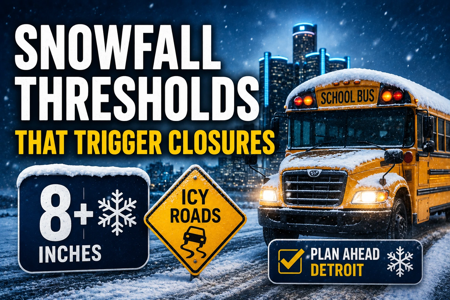 Snow Day Calculator Detroi